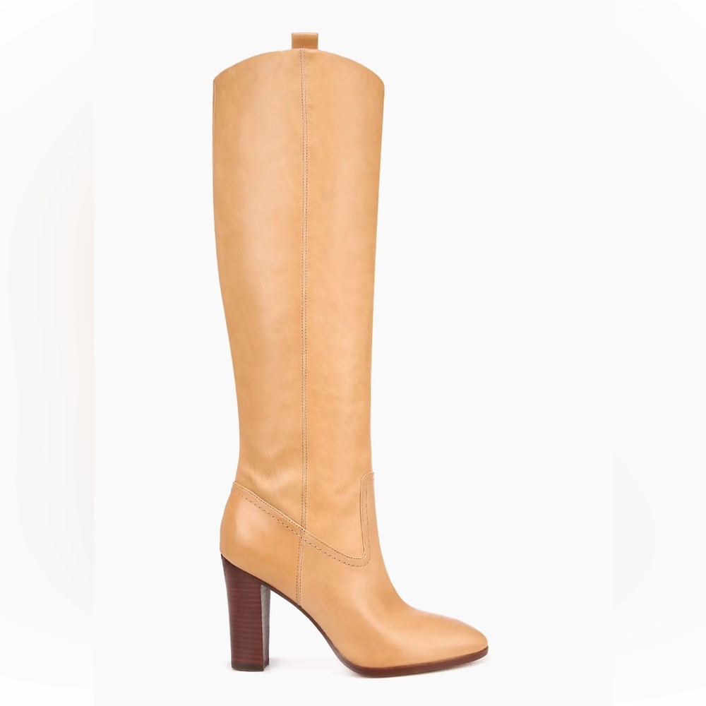 New Veronica Beard Vesper 95mm Leather Knee High Boots